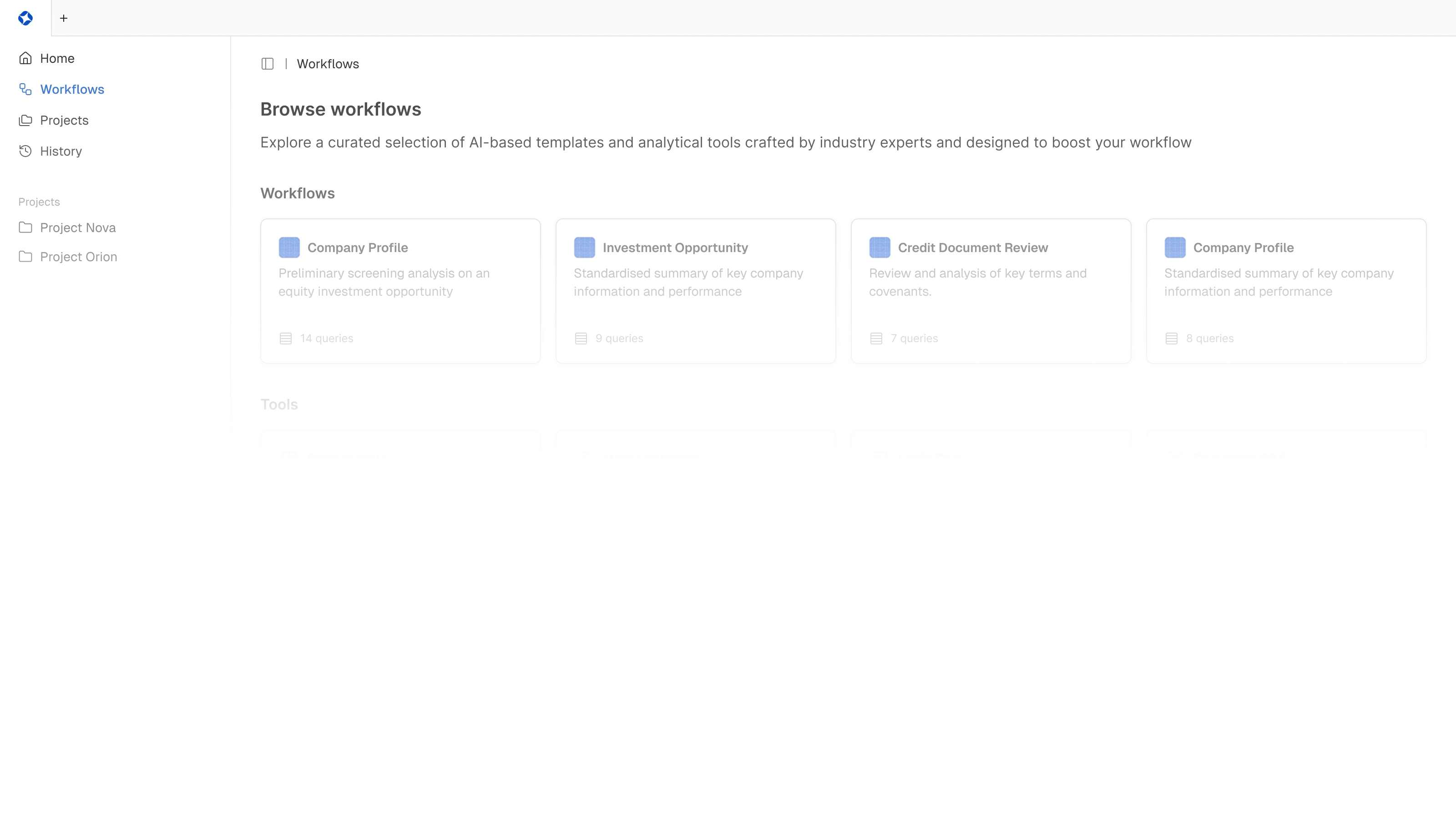Lapis AI Platform Screenshot